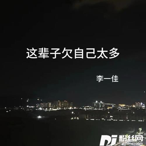 这辈子欠自己太多痛心版