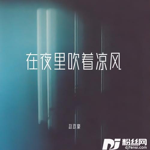 在夜里吹着凉风