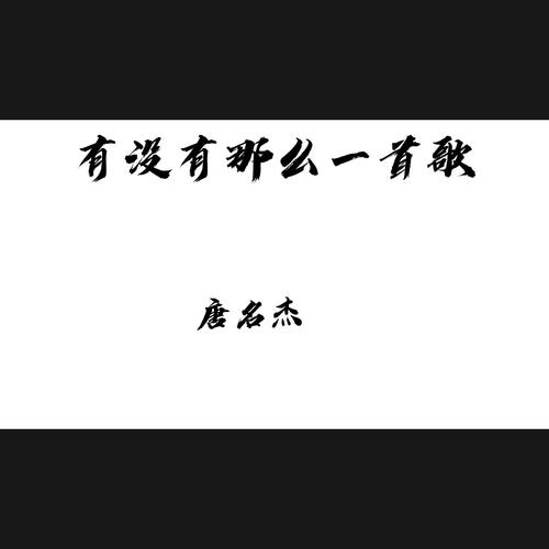 有没有那么一首歌cover:张茜