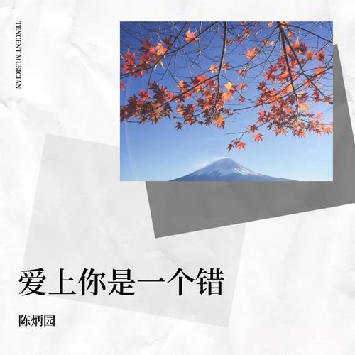 爱上你是一个错cover:杨培安