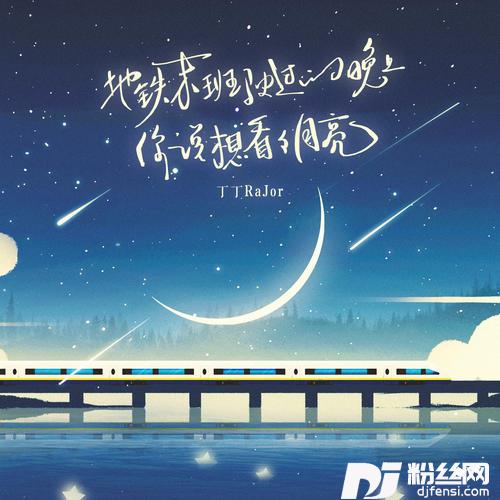 地铁末班驶过的晚上，你说想看看月亮