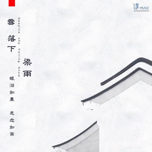 雪落下