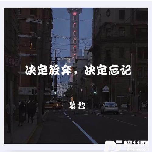 决定放弃，决定忘记