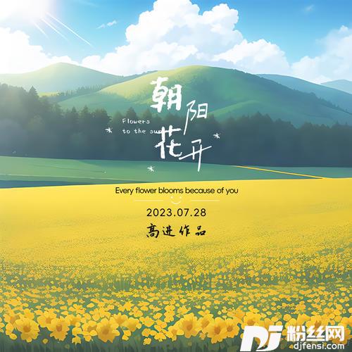 朝阳花开