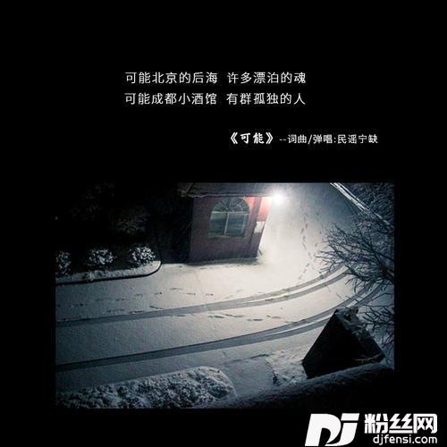 你在北方数着雪花