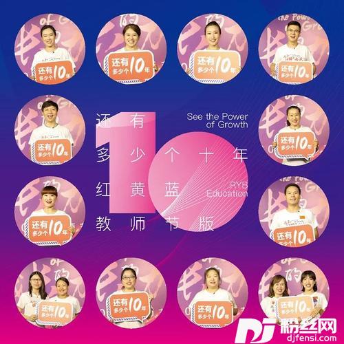 还有多少个十年红黄蓝教师节版