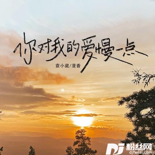 你对我的爱慢一点氛围版的专辑