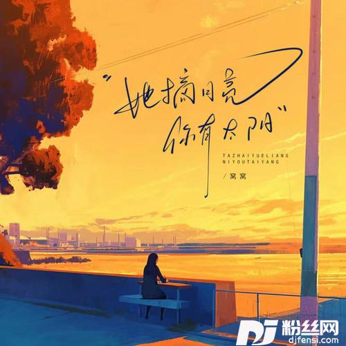 她摘月亮你有太阳