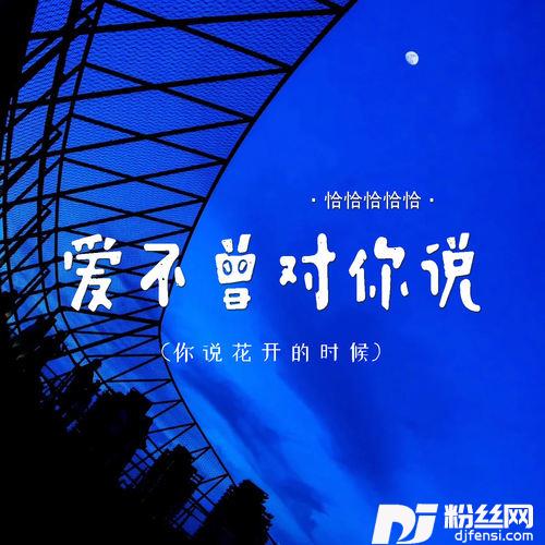 爱不曾对你说你说花开的时候的专辑